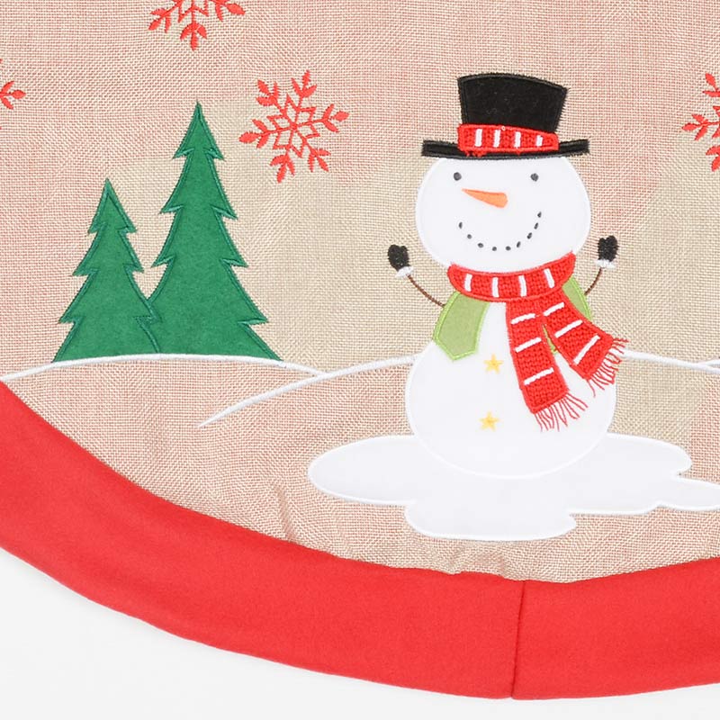 Tour de sapin 'Holly Jolly'