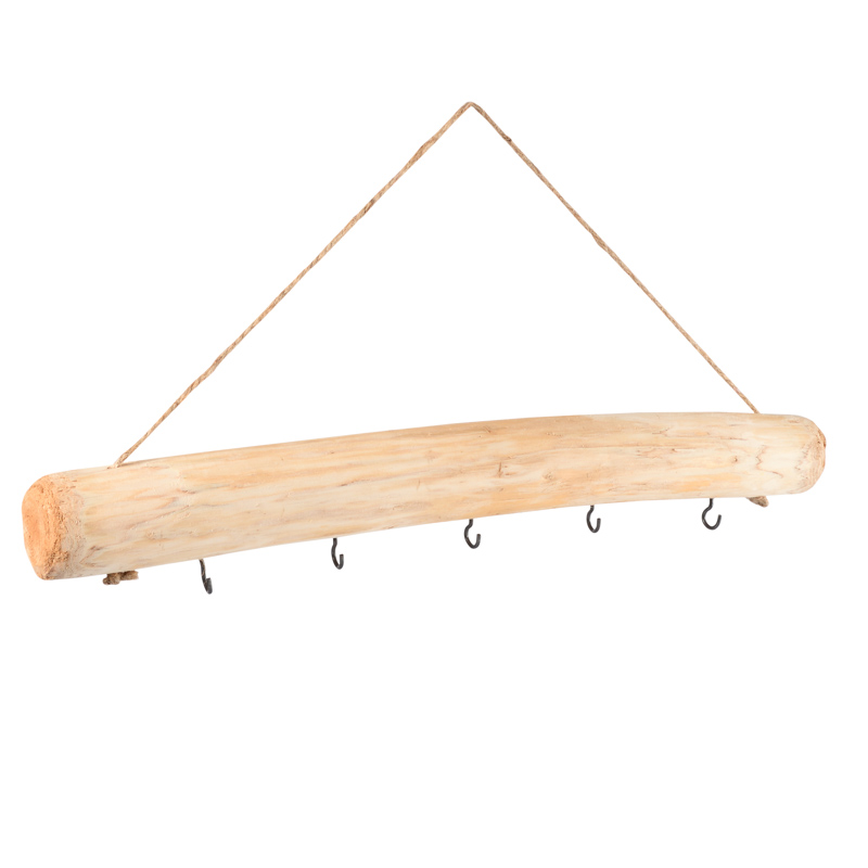 Patère à suspendre en bois