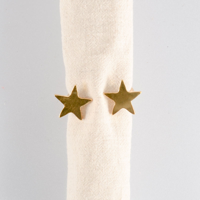 Rond de serviette 'Etoiles'