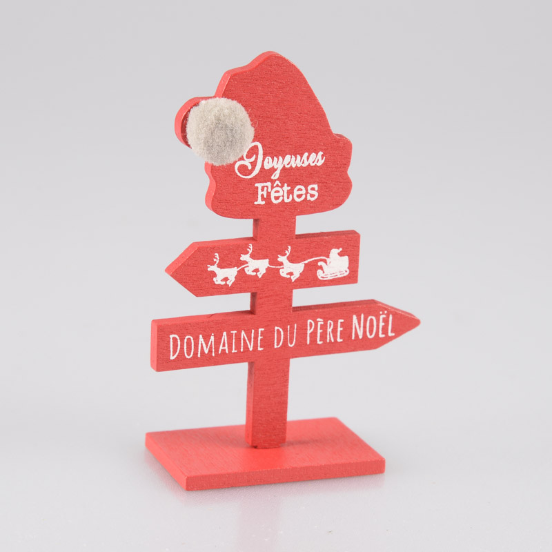 4 sapins de table à assembler