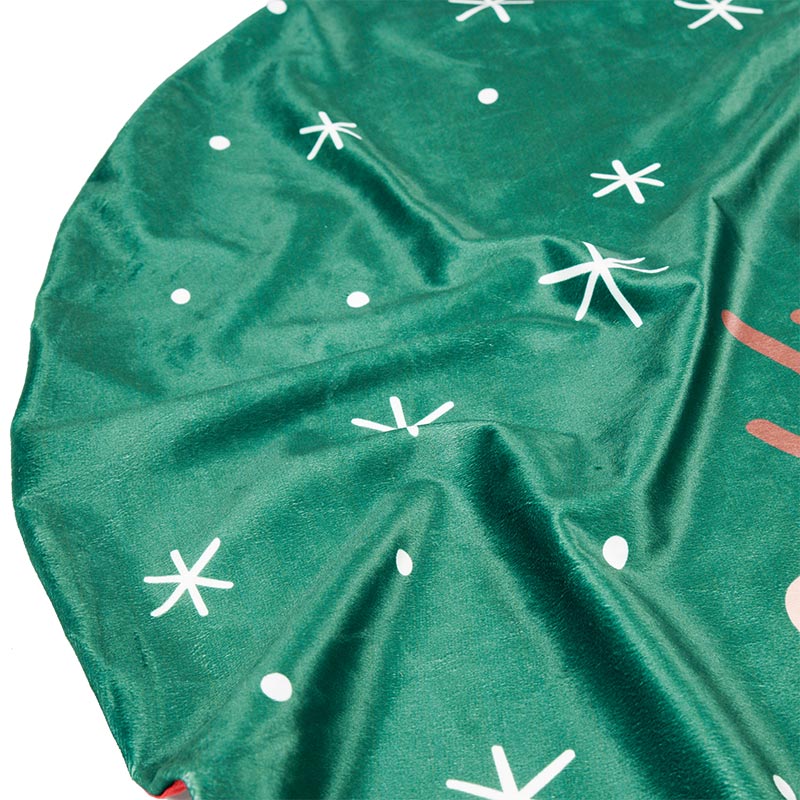 Tour de sapin 'Holly Jolly'