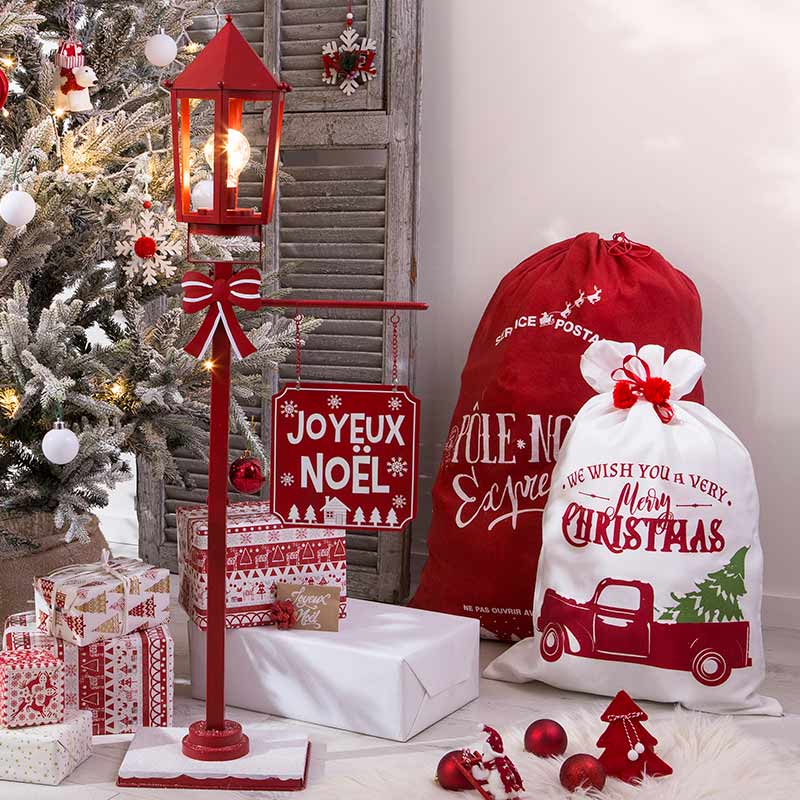 Sac à cadeaux 'Holly Jolly'