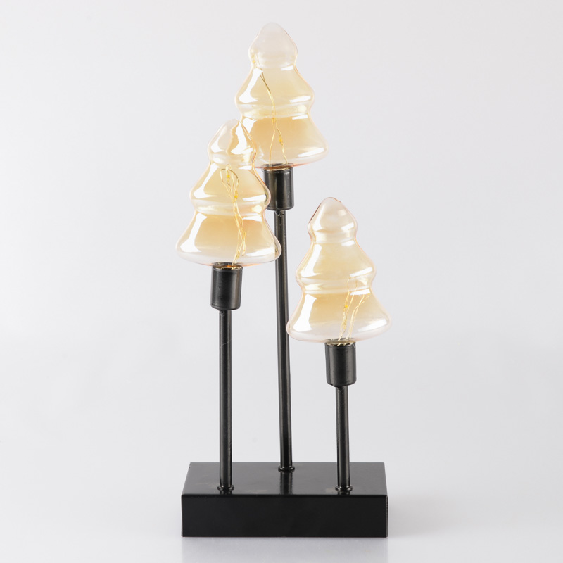 Décoration 'Sapins lumineux'