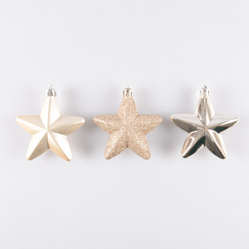 6 étoiles décoratives 
