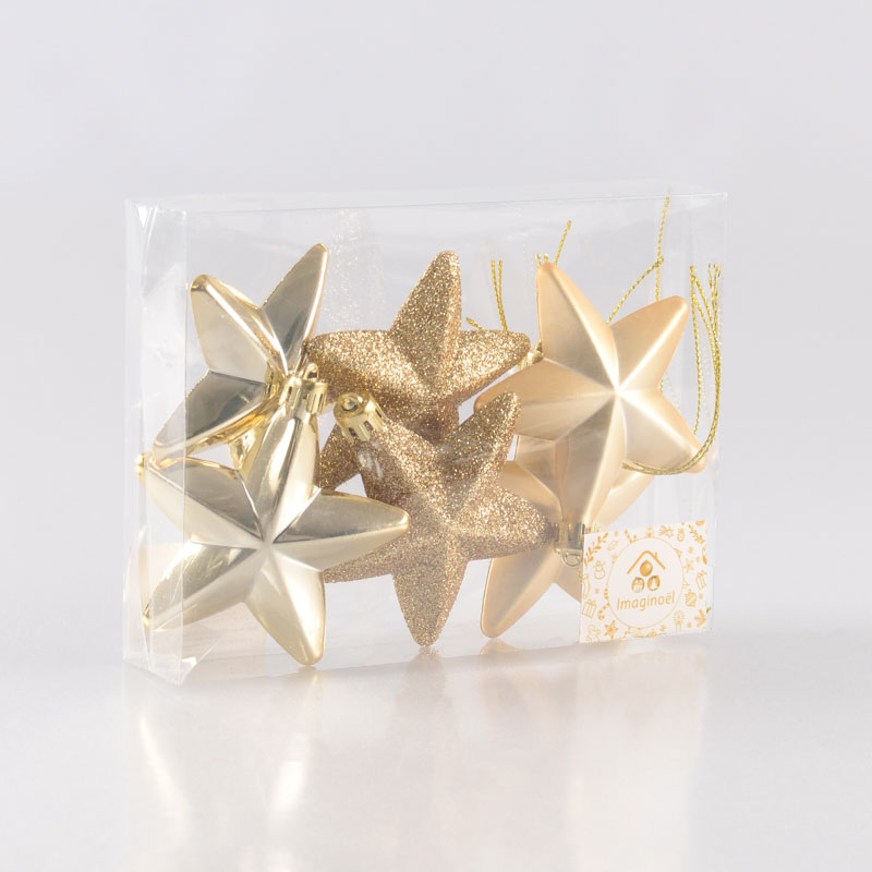 6 étoiles décoratives 