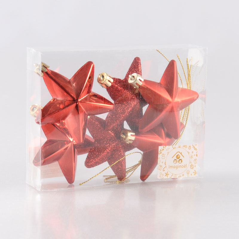 6 étoiles décoratives 
