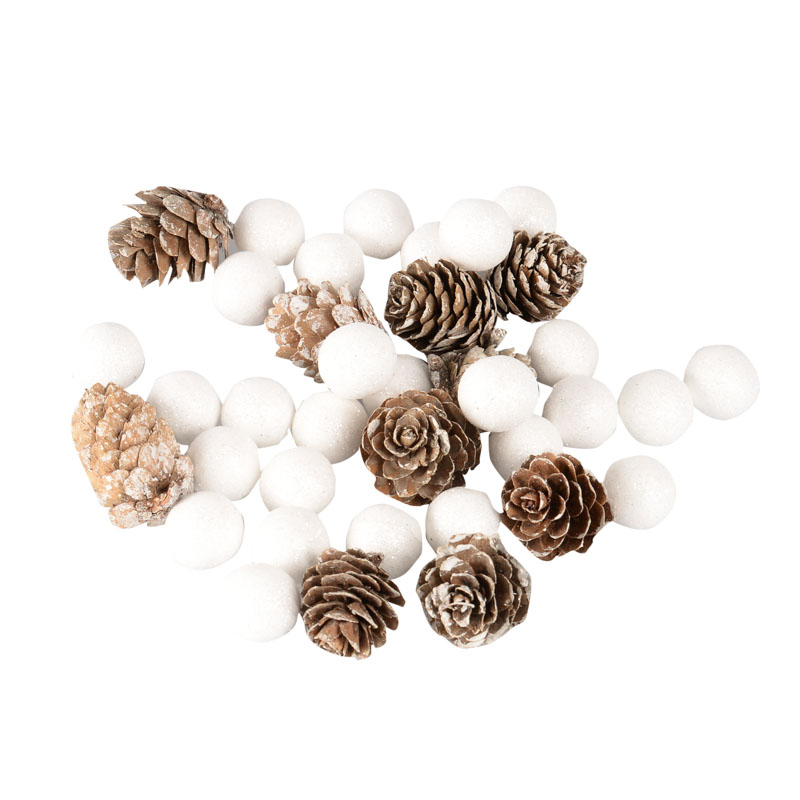 30 boules brillantes