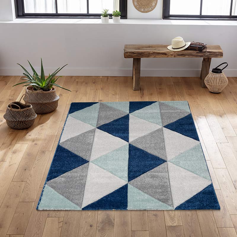 Tapis effet creusé