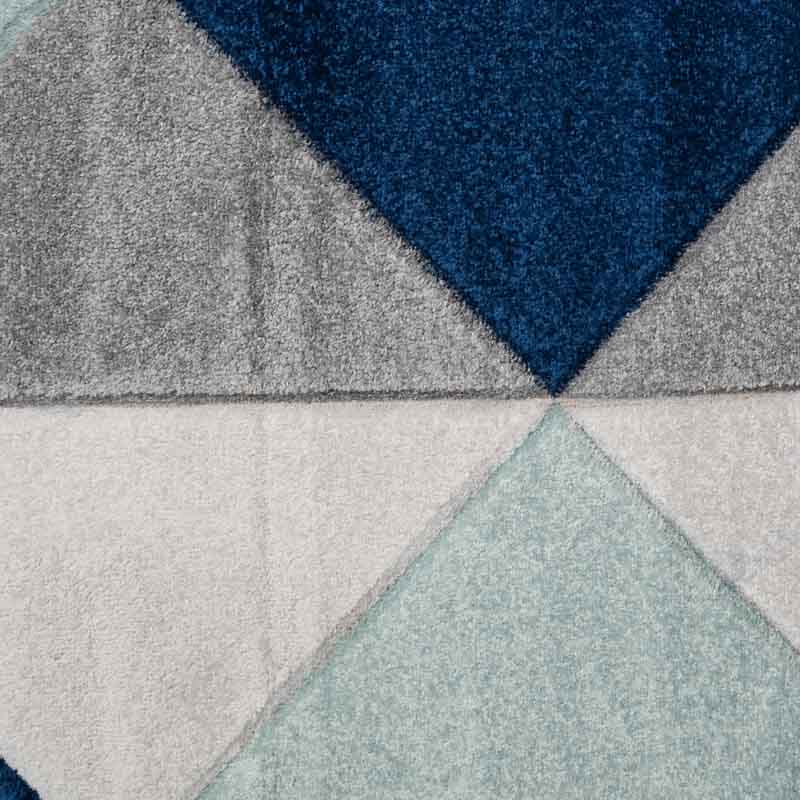 Tapis effet creusé