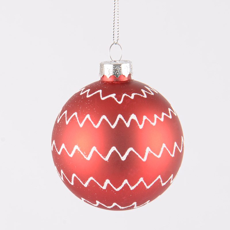 Boule de Noël 'Holly Jolly'