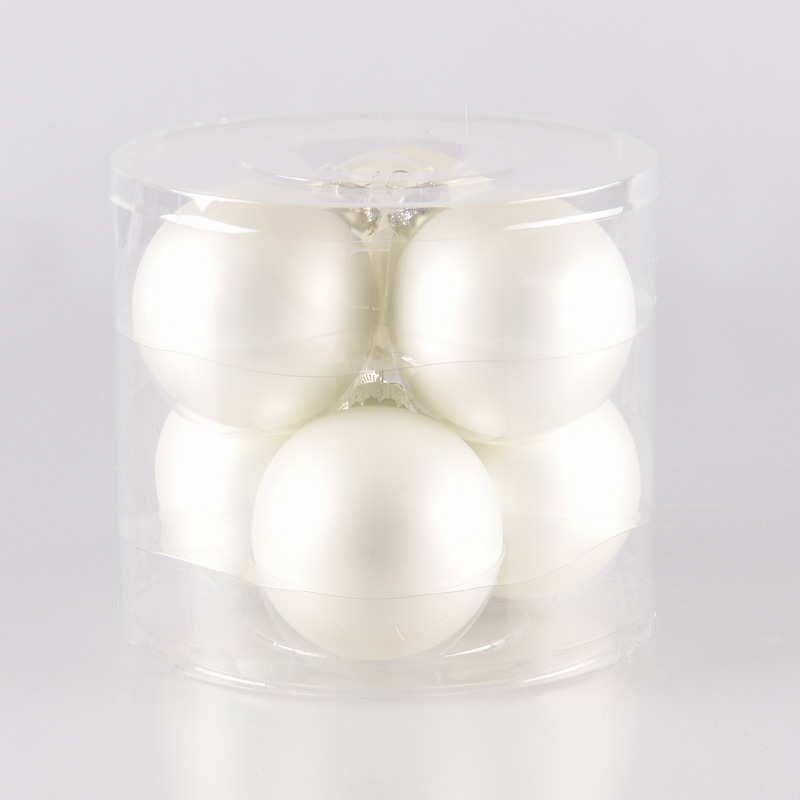 6 boulles en verre
