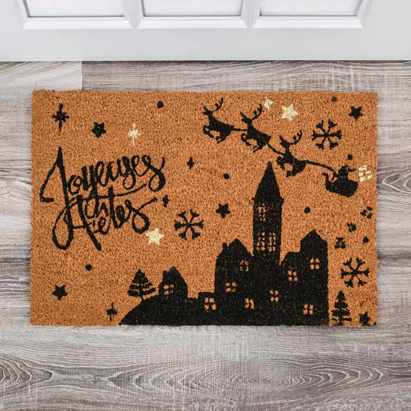 Tapis 'Joyeuses fêtes' 