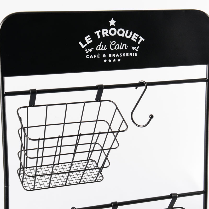 Support de cuisine mural 'Le Troquet'