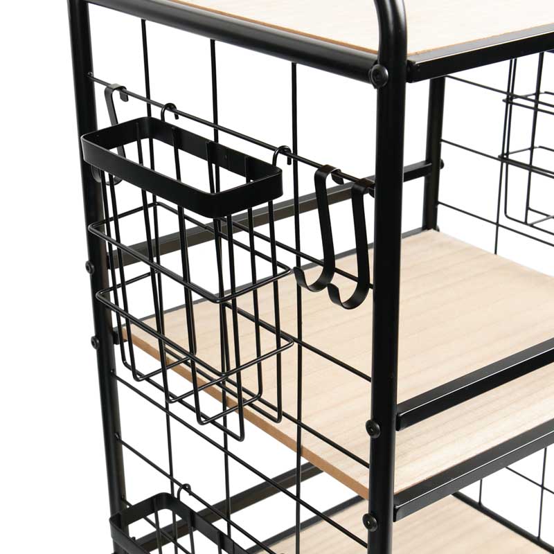Etagère à roulettes
