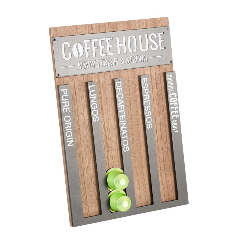 Support pour capsules 'Coffee House'