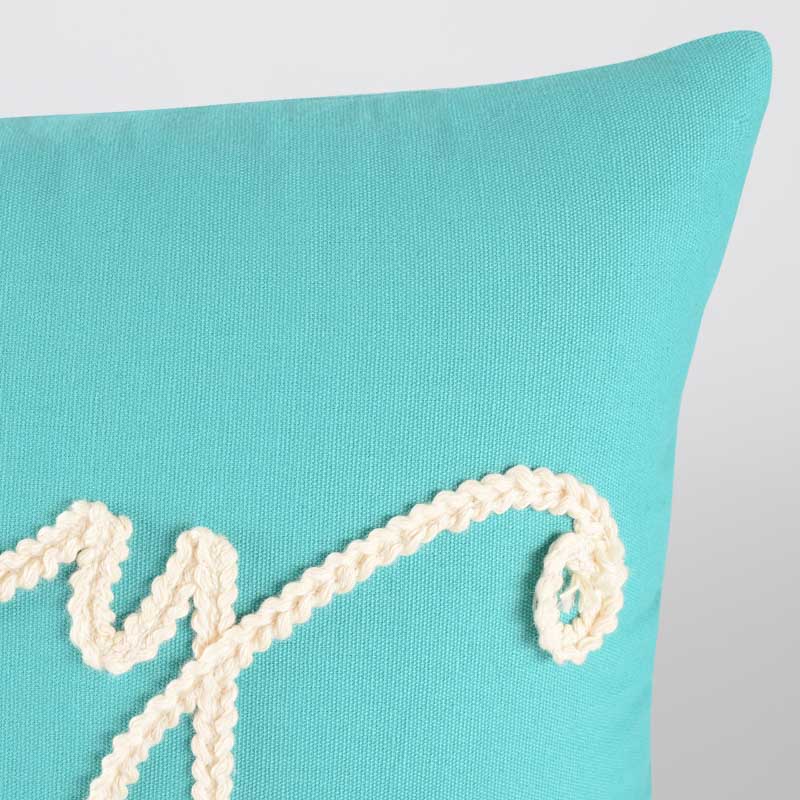 Coussin broderie 'Enjoy'