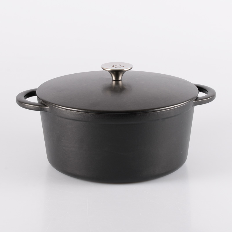 Cocotte ronde 'Black Design'