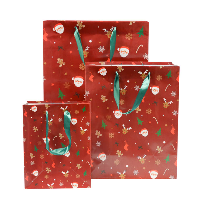 Sac cadeaux 'Mini déco de Noël'