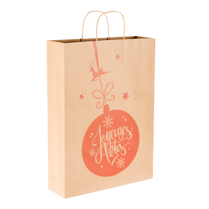 Sac cadeaux 'Boule de noël'
