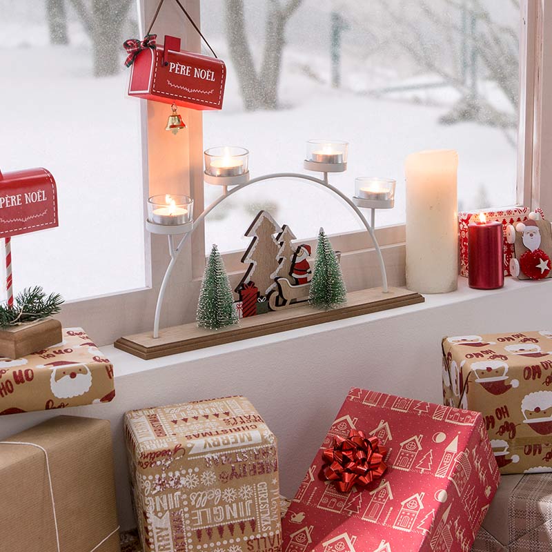 Bougeoir de Noël