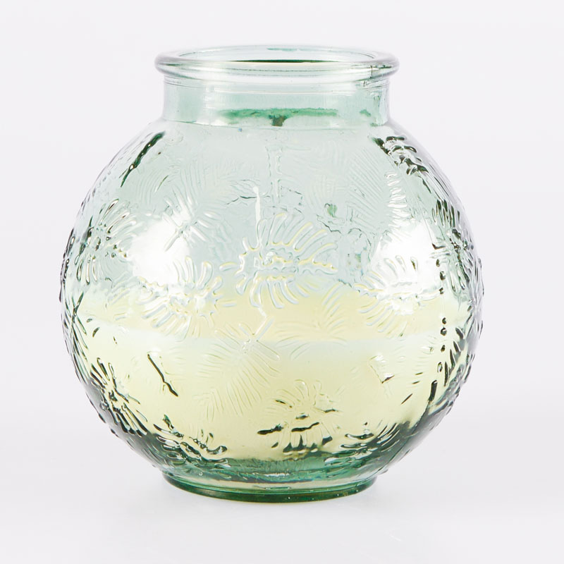 Bougie parfumée 'Tropique' dans verre