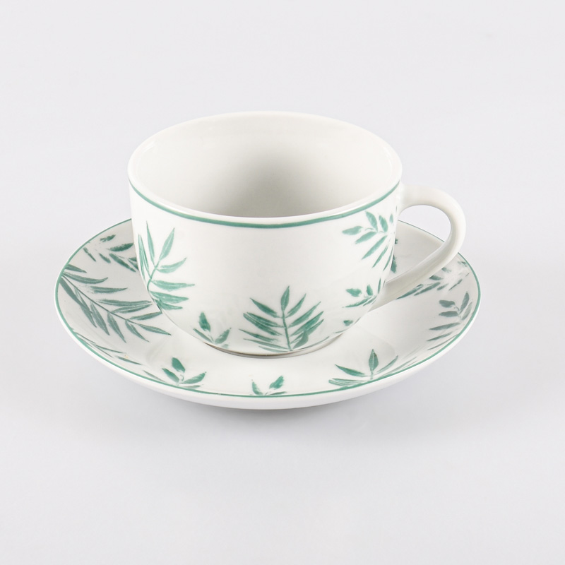 Tasse et sous-tasse 'Palmeria'