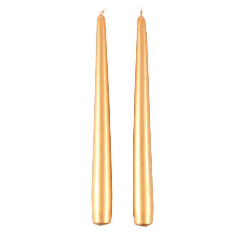 2 bougies flambeaux 'Irises'