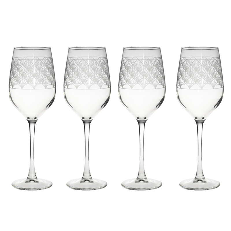  4 verres à pieds 'Paradisio'