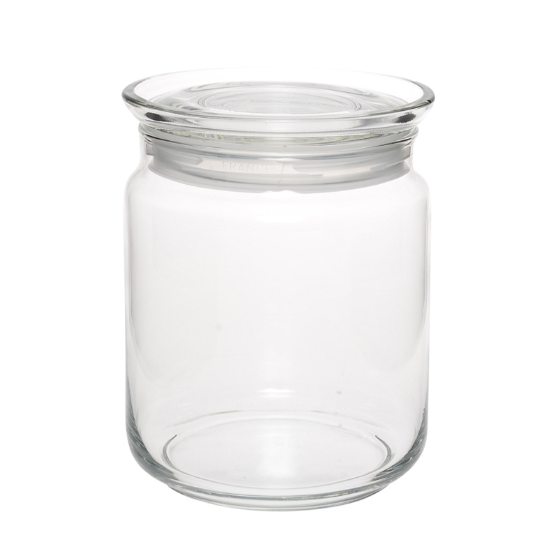 Bocal en verre 'Pure Jar Glass' 1L