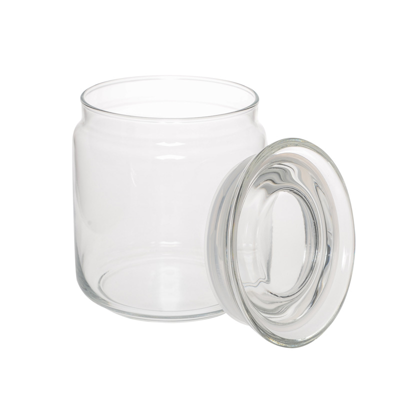 Bocal en verre 'Pure Jar Glass' 0.75L