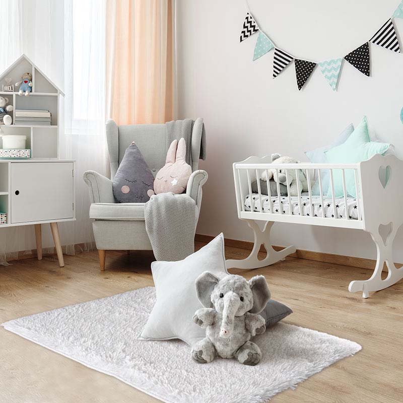 Tapis rectangulaire 'Smooth'