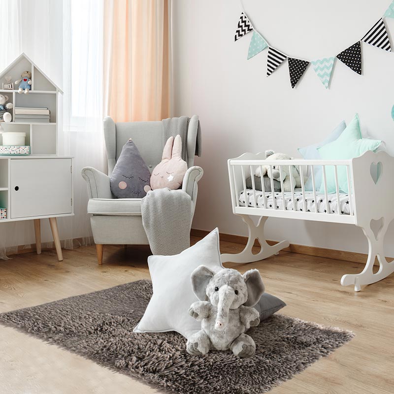 Tapis rectangulaire 'Smooth'