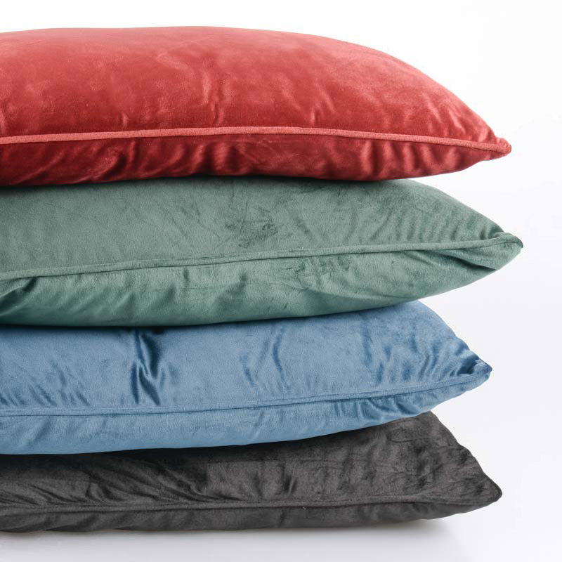 Coussin velours 'Eléna'