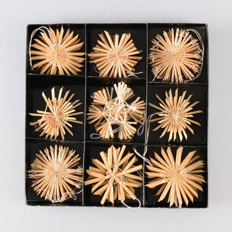 Set de 18 suspensions étoiles