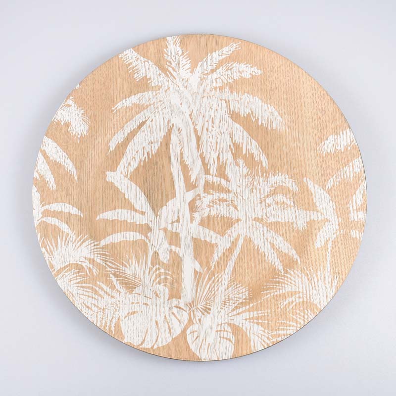 Assiette de présentation 'Jungle'