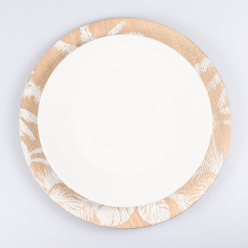 Assiette de présentation 'Jungle'