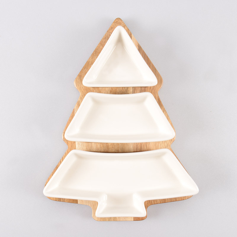 Coffret de 3 coupelles avec support