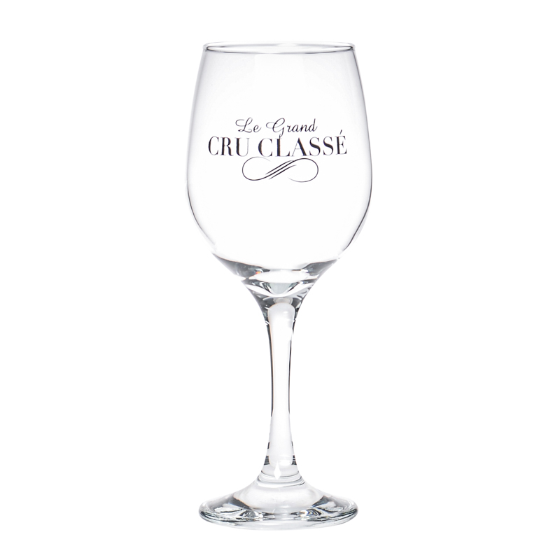 3 verres à pied 'Le Grand Cru'