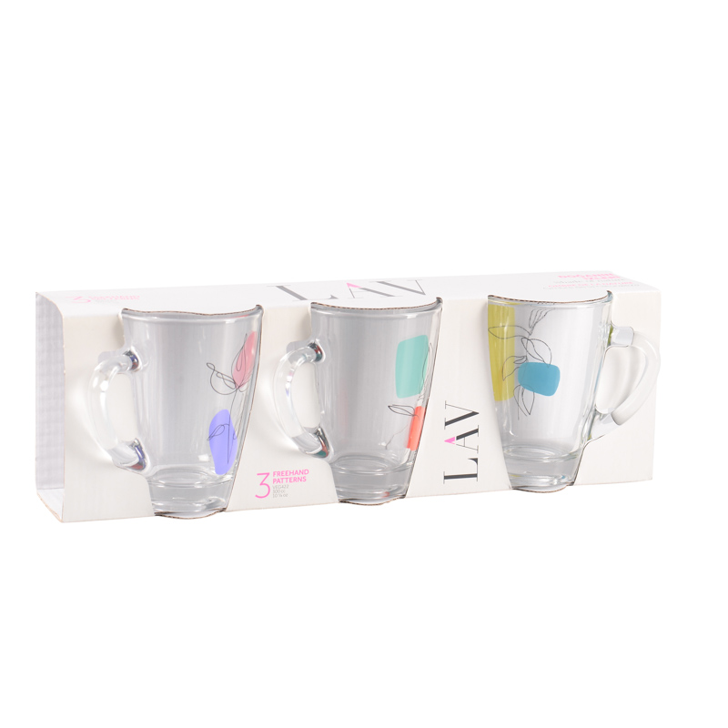 Lot de 3 mugs 'Colorful Life'