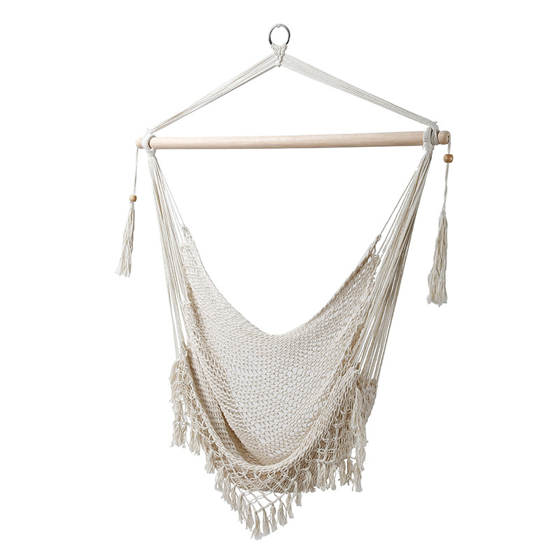 Hamac chaise suspendu macramé 'Galapagos'