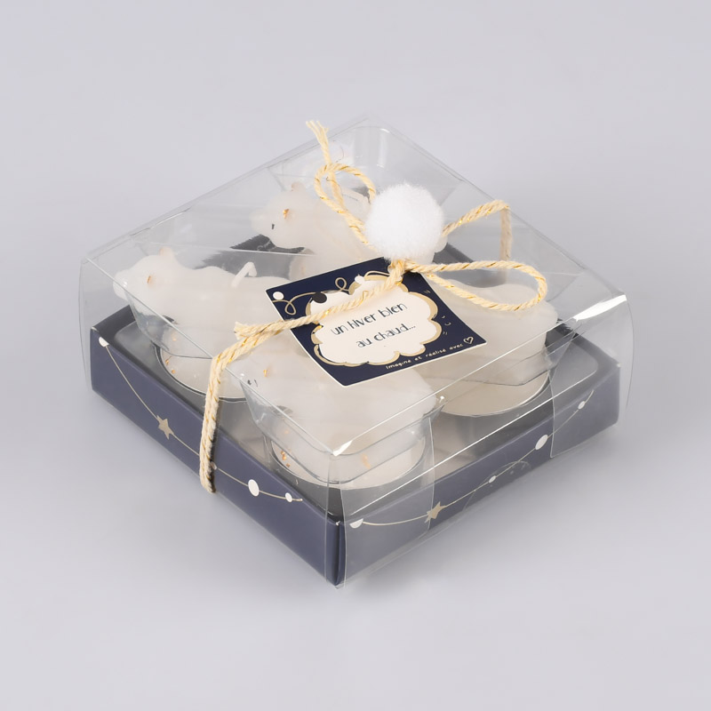 4 bougies chauffe plat