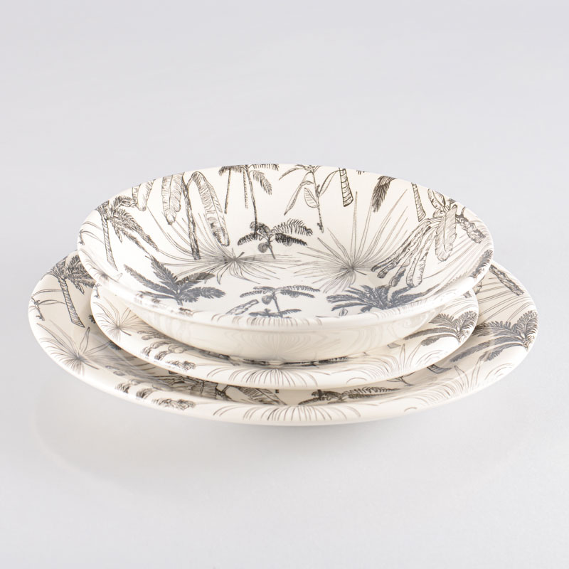 Assiette creuse 'Isla Tropica'