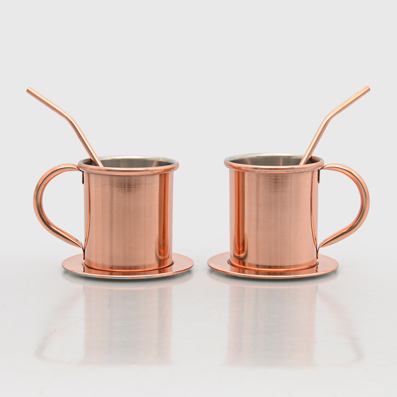 Coffret 2 tasses cocktail Moscow Mule