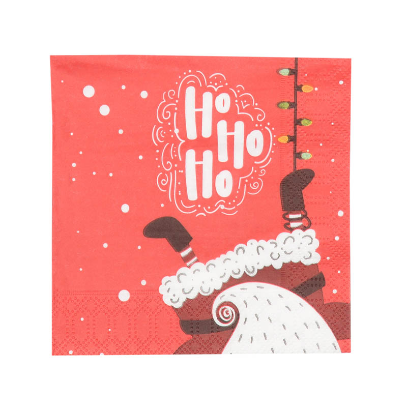 20 serviettes 'Mood of Santas'