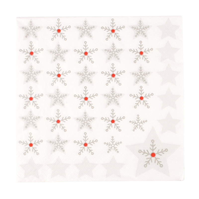 20 serviettes 'Elegant Xmas'