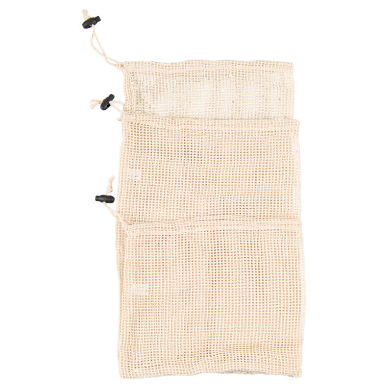 3 sacs réutilisables