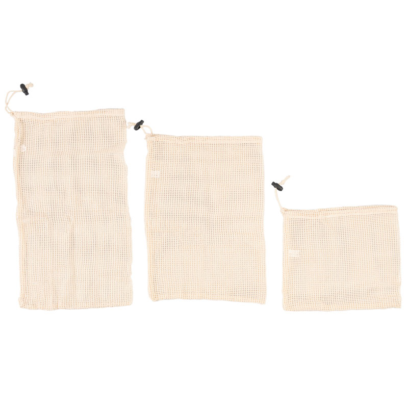 3 sacs réutilisables
