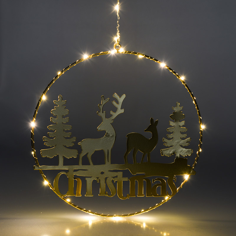 Décoration lumineuse à suspendre