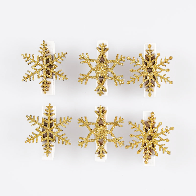 6 pinces 'Féerique'