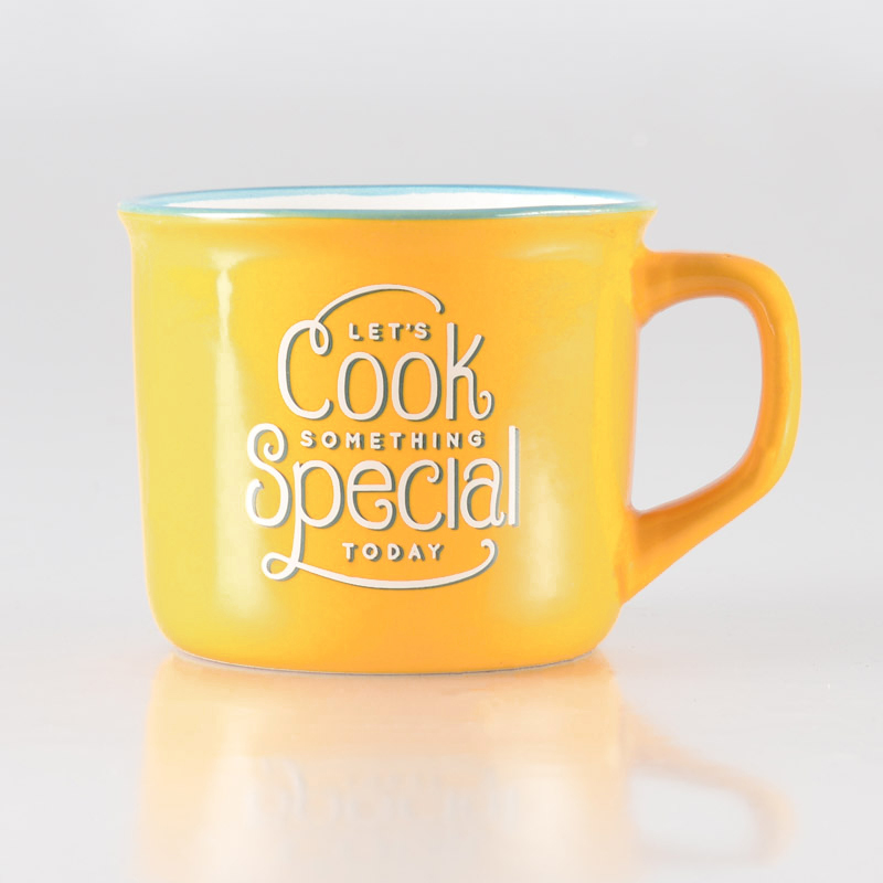 Tasse droite 'Let's Cook'